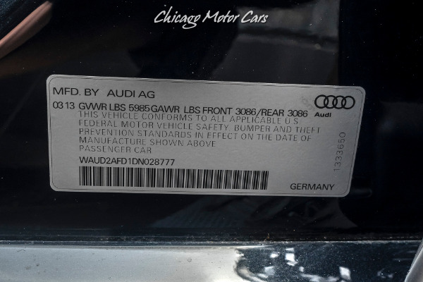 Used-2013-Audi-S8-40T-quattro-Sedan-MSRP-126K-UPGRADES