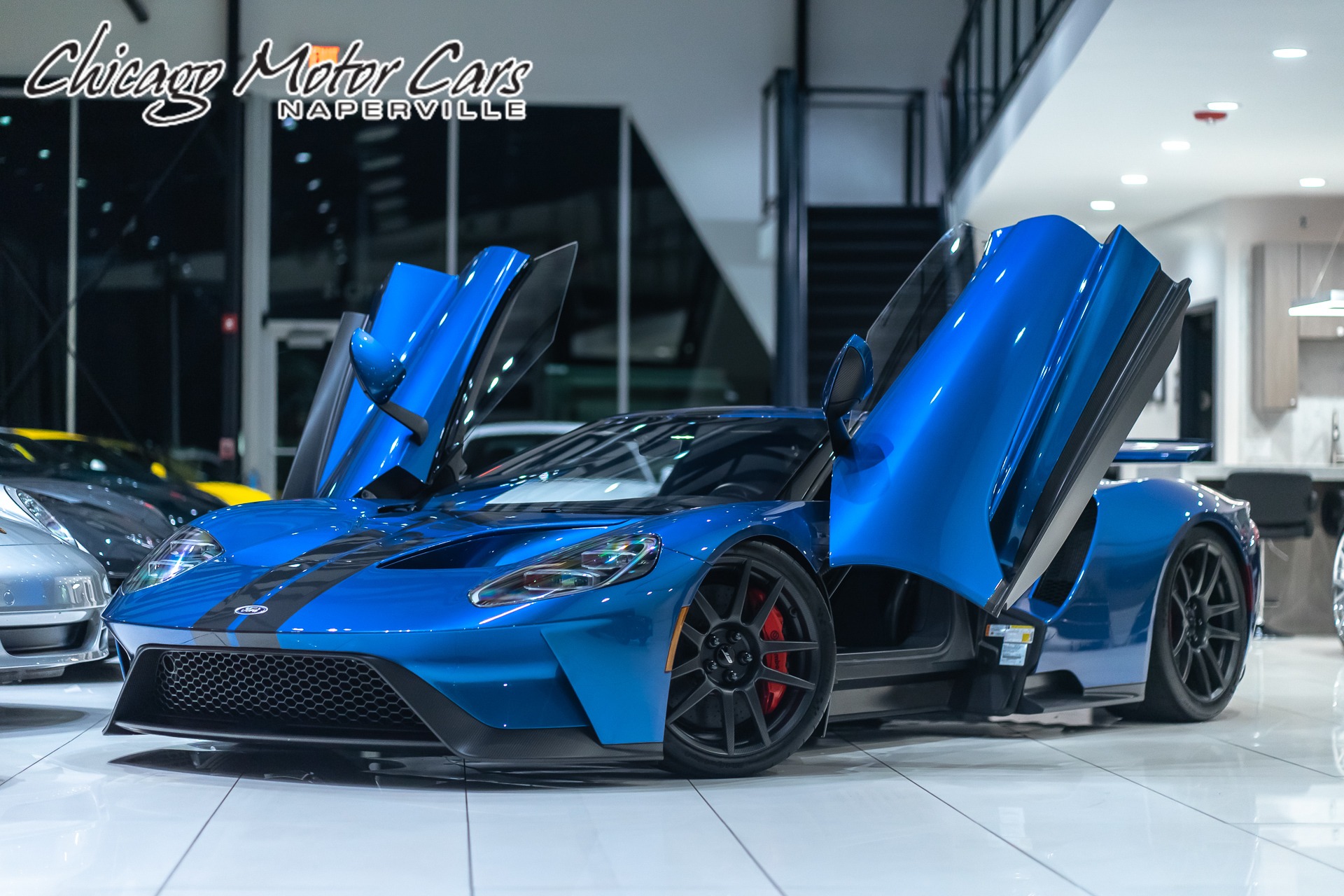 Used 2017 Ford GT Ford GT Matte Carbon Fiber PKG Stripes COLLECTOR QUALITY for sale Sold at Chicago Motor Cars in West Chicago IL 60185 1