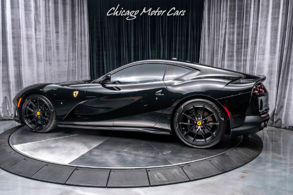 Used-2019-Ferrari-812-Superfast-Coupe-MATTE-BLACK-FORGED-RACING-WHEELS-ONLY-300-MILES