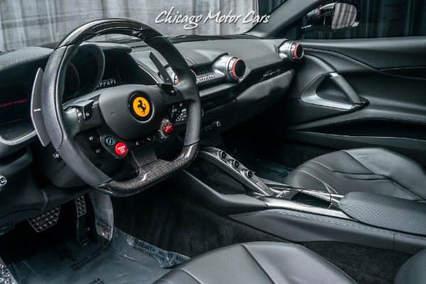 Used-2019-Ferrari-812-Superfast-Coupe-MATTE-BLACK-FORGED-RACING-WHEELS-ONLY-300-MILES