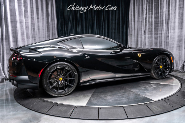 Used-2019-Ferrari-812-Superfast-Coupe-MATTE-BLACK-FORGED-RACING-WHEELS-ONLY-300-MILES