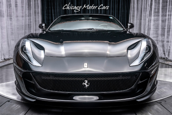 Used-2019-Ferrari-812-Superfast-Coupe-MATTE-BLACK-FORGED-RACING-WHEELS-ONLY-300-MILES