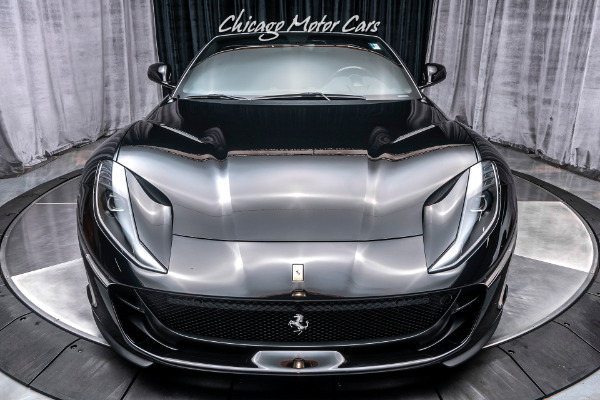 Used-2019-Ferrari-812-Superfast-Coupe-MATTE-BLACK-FORGED-RACING-WHEELS-ONLY-300-MILES