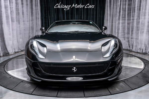 Used-2019-Ferrari-812-Superfast-Coupe-MATTE-BLACK-FORGED-RACING-WHEELS-ONLY-300-MILES
