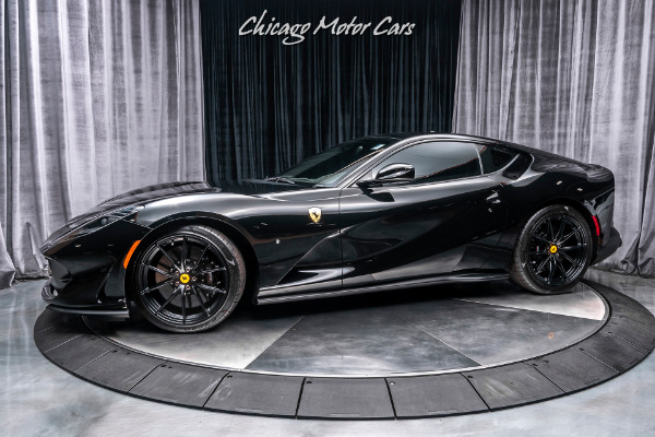 Used 2019 Ferrari 812 Superfast Coupe MATTE BLACK FORGED RACING WHEELS! ONLY 300 MILES! for sale Sold at Chicago Motor Cars in West Chicago IL 60185 1