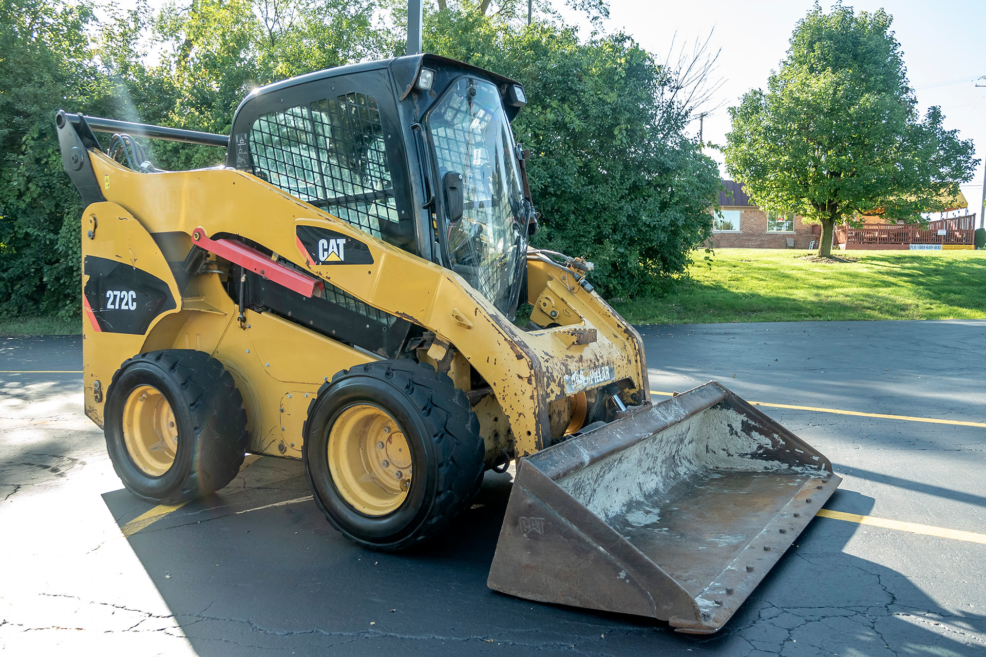 Used-2012-Caterpillar-272C-Skid-Steer-Front-Loader