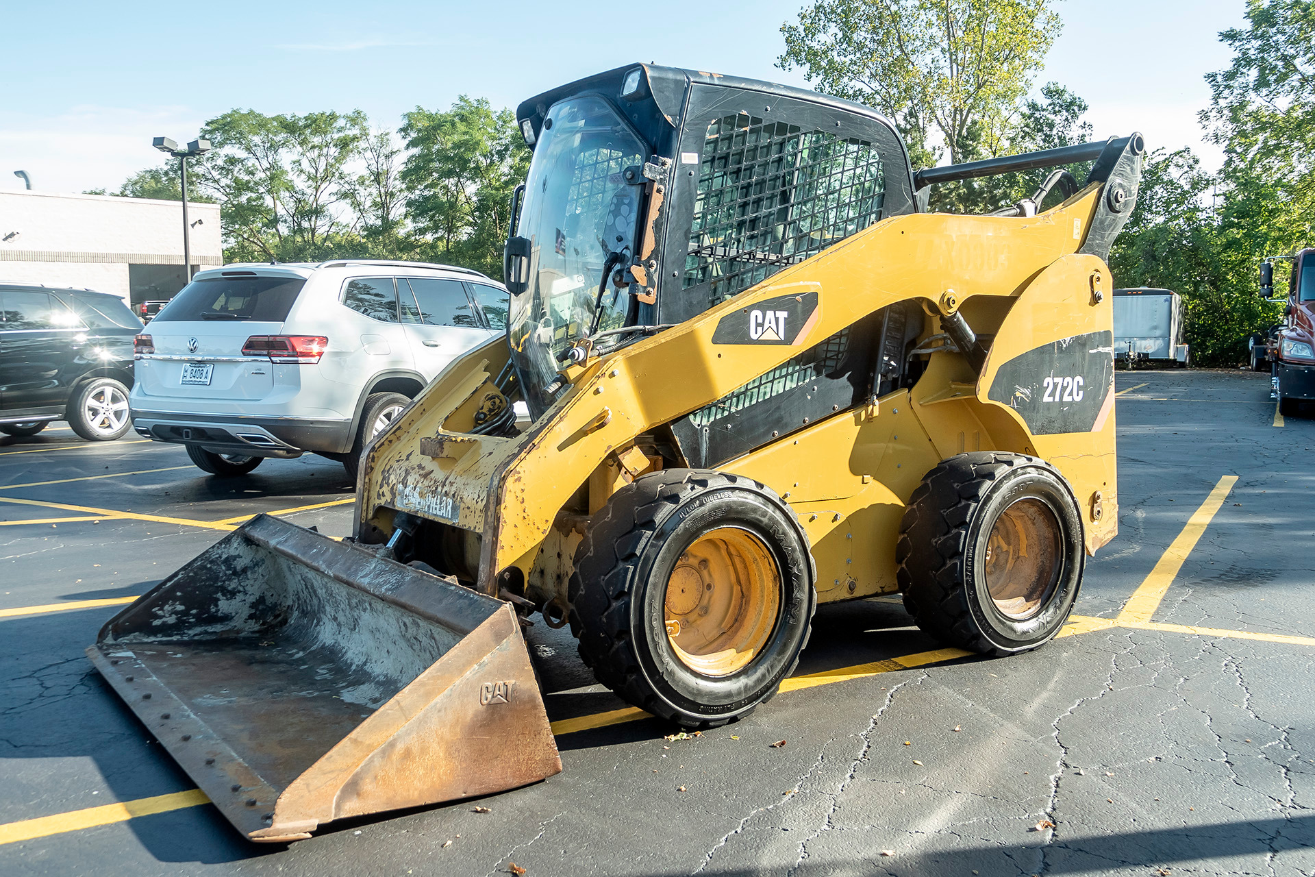 Used-2012-Caterpillar-272C-Skid-Steer-Front-Loader