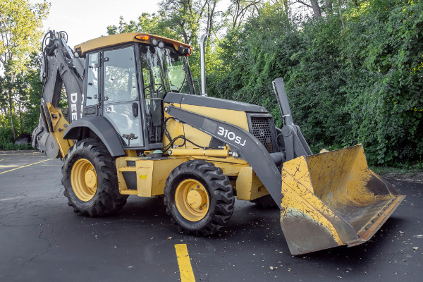 Used 2010 John Deere 310 SJ Backhoe Loader for sale Sold at Chicago Motor Cars in West Chicago IL 60185 3