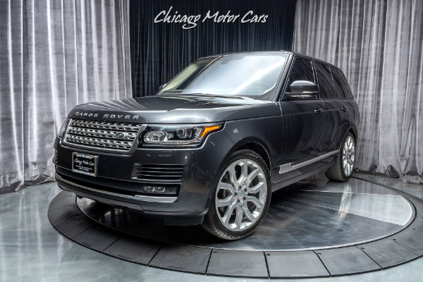 Used 2016 Land Rover Range Rover Supercharged AWD SUV MSRP $123K+ LOADED WITH FACTORY OPTIONS! for sale Sold at Chicago Motor Cars in West Chicago IL 60185 2