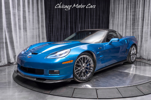 Used 2009 Chevrolet Corvette ZR1 FACTORY SUPERCHARGED V8 ENGINE! CARBON FIBER! for sale Sold at Chicago Motor Cars in West Chicago IL 60185 2