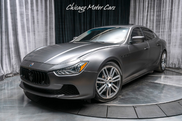 Used 2015 Maserati Ghibli S Q4 Sedan LUXURY AND SPORT PACKAGES! for sale Sold at Chicago Motor Cars in West Chicago IL 60185 2