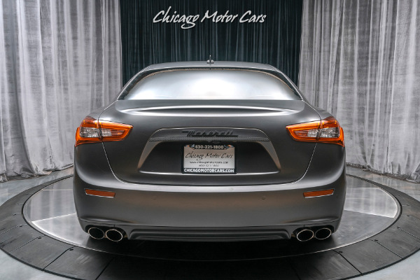 Used 2015 Maserati Ghibli S Q4 Sedan LUXURY AND SPORT PACKAGES! for sale Sold at Chicago Motor Cars in West Chicago IL 60185 4
