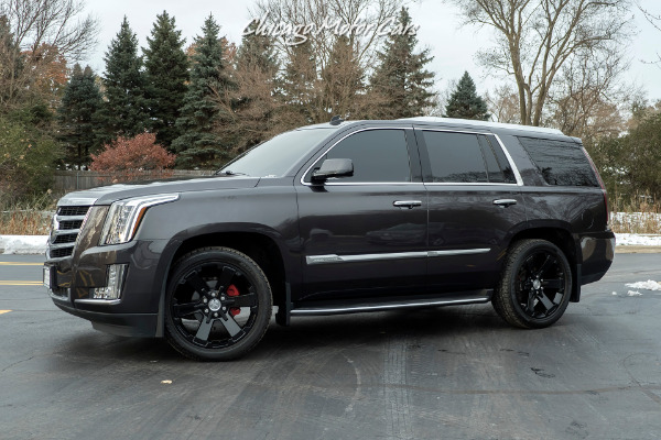 Used 2015 Cadillac Escalade Premium AWD SUV 22 Inch Wheels! Perfect Winter SUV! for sale Sold at Chicago Motor Cars in West Chicago IL 60185 1