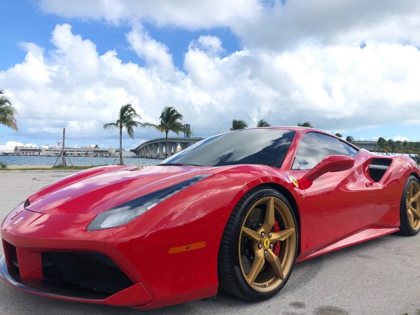 Used 2017 Ferrari 488 GTB Coupe CARBON FIBER! Warranty! for sale Sold at Chicago Motor Cars in West Chicago IL 60185 2