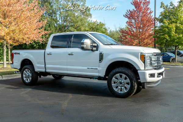 Used 2017 Ford F-350 Super Duty Platinum Ultimate 4x4 SRW 6.7 Power Stroke Turbo Diesel LOADED! for sale Sold at Chicago Motor Cars in West Chicago IL 60185 4