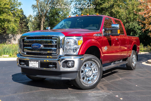 Used 2016 Ford F-250 Super Duty Lariat 6.7 Liter PowerStroke Diesel 4x4 MOONROOF! HEATED REAR SEATS! for sale Sold at Chicago Motor Cars in West Chicago IL 60185 2
