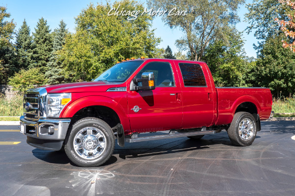 Used 2016 Ford F-250 Super Duty Lariat 6.7 Liter PowerStroke Diesel 4x4 MOONROOF! HEATED REAR SEATS! for sale Sold at Chicago Motor Cars in West Chicago IL 60185 1