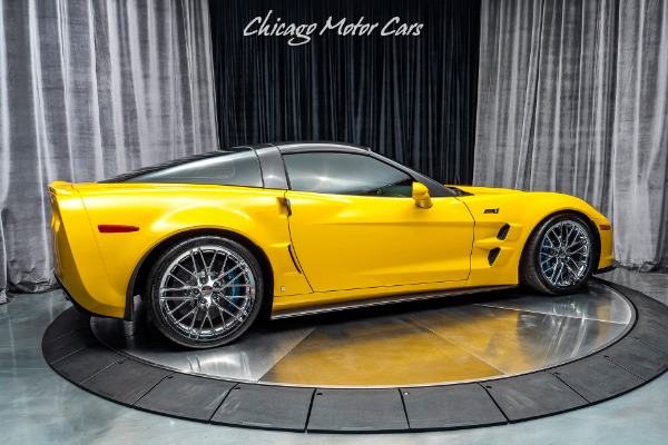 Used 2009 Chevrolet Corvette ZR1 3ZR Coupe MSRP $119K+ LOW MILES! SUPERCHARGED 638HP! for sale Sold at Chicago Motor Cars in West Chicago IL 60185 5
