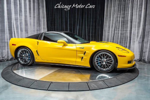 Used 2009 Chevrolet Corvette ZR1 3ZR Coupe MSRP $119K+ LOW MILES! SUPERCHARGED 638HP! for sale Sold at Chicago Motor Cars in West Chicago IL 60185 6