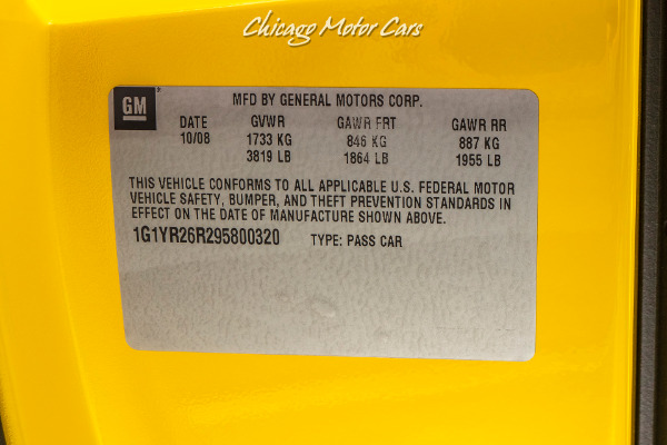 Used-2009-Chevrolet-Corvette-ZR1-3ZR-Coupe-MSRP-119K-LOW-MILES-SUPERCHARGED-638HP