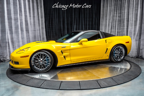 Used 2009 Chevrolet Corvette ZR1 3ZR Coupe MSRP $119K+ LOW MILES! SUPERCHARGED 638HP! for sale Sold at Chicago Motor Cars in West Chicago IL 60185 1