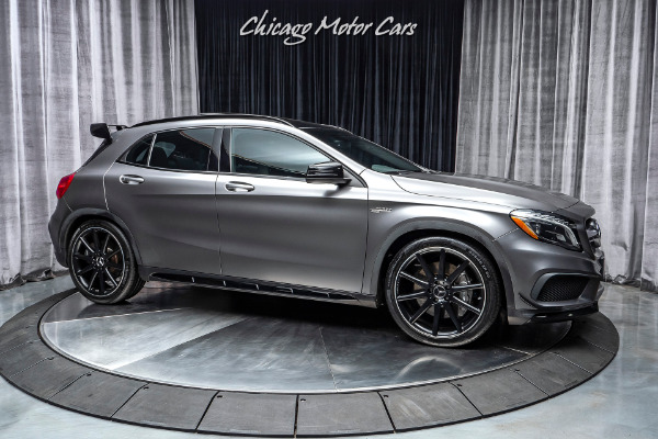 Used 2015 Mercedes-Benz GLA45 AMG GLA45 AMG 4MATIC Hatchback MSRP $64K+ FACTORY MATTE EXTERIOR! for sale Sold at Chicago Motor Cars in West Chicago IL 60185 6