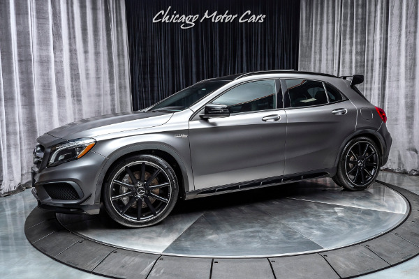 Used 2015 Mercedes-Benz GLA45 AMG GLA45 AMG 4MATIC Hatchback MSRP $64K+ FACTORY MATTE EXTERIOR! for sale Sold at Chicago Motor Cars in West Chicago IL 60185 1