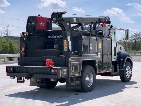 Used-2005-Peterbilt-335-Service-Truck---Tulsa-Crane---Air-Compressor---GeneratorWelder