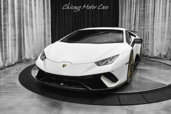 Used 2018 Lamborghini Huracan Performante LP640-4 Underground Racing Stage III+ Plus Billet Built Trans! for sale Sold at Chicago Motor Cars in West Chicago IL 60185 2