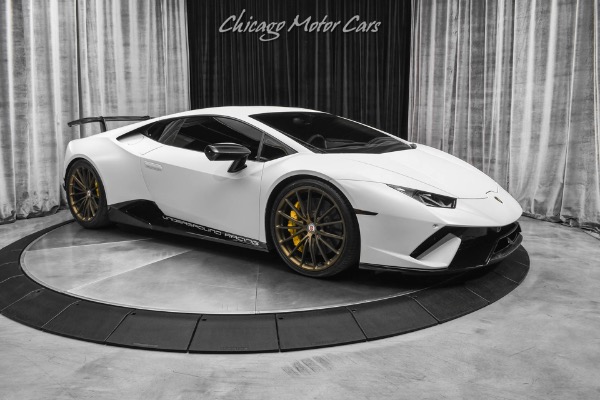 Used 2018 Lamborghini Huracan Performante LP640-4 Underground Racing Stage III+ Plus Billet Built Trans! for sale Sold at Chicago Motor Cars in West Chicago IL 60185 6