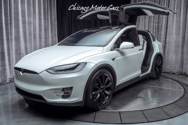 Used 2018 Tesla Model X P100D ENHANCED AUTOPILOT! SIX SEAT INTERIOR! for sale Sold at Chicago Motor Cars in West Chicago IL 60185 4
