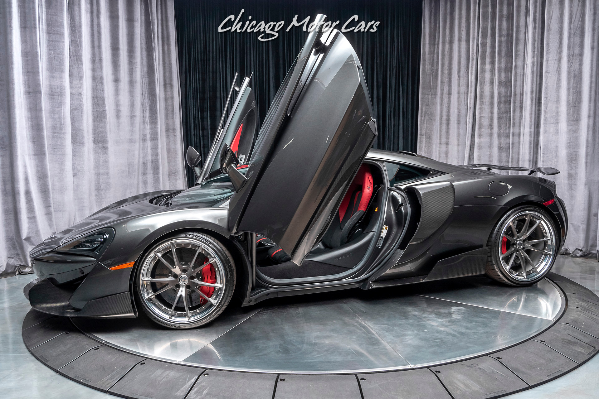 Used 2017 McLaren 570S Coupe $60k+ in UPGRADES! Novitec HRE Carbon Fiber for sale Sold at Chicago Motor Cars in West Chicago IL 60185 1