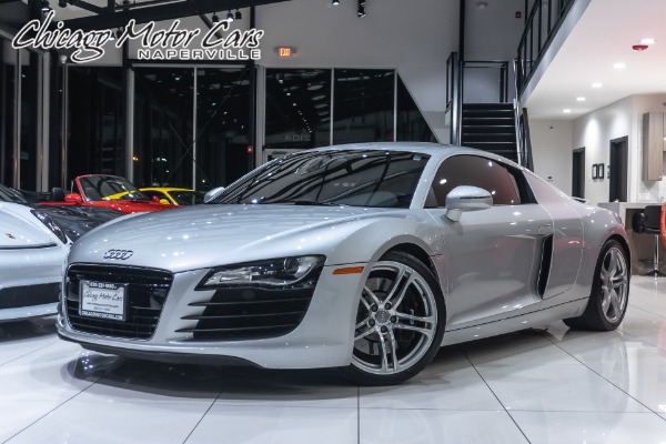 Used 2009 Audi R8 4.2 V8 quattro Coupe MSRP $126K+ 6-SPEED MANUAL! for sale Sold at Chicago Motor Cars in West Chicago IL 60185 1