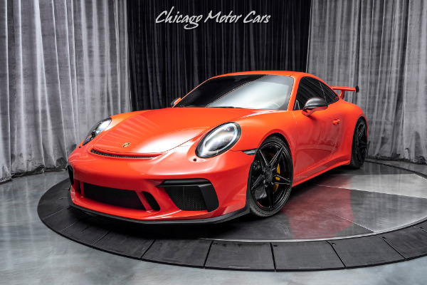 Used 2018 Porsche 911 GT3 Coupe MSRP $186K+ $38k in UPGRADES! 6-SPEED MANUAL! for sale Sold at Chicago Motor Cars in West Chicago IL 60185 2