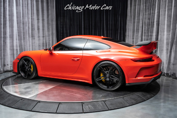 Used 2018 Porsche 911 GT3 Coupe MSRP $186K+ $38k in UPGRADES! 6-SPEED MANUAL! for sale Sold at Chicago Motor Cars in West Chicago IL 60185 3