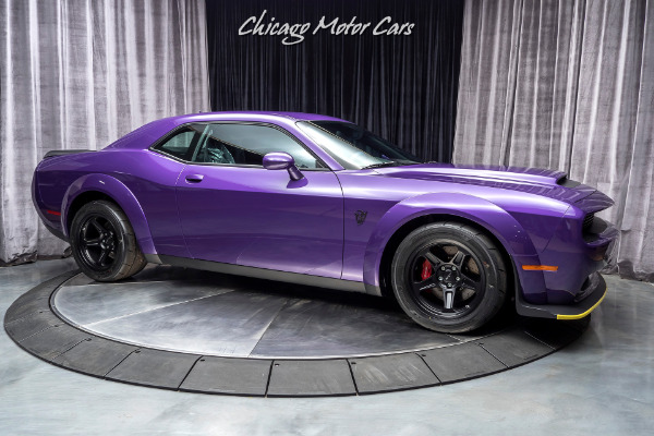 Used 2018 Dodge Challenger SRT Demon Coupe DELIVERY MILES! DEMON CRATE INCLUDED! for sale Sold at Chicago Motor Cars in West Chicago IL 60185 6