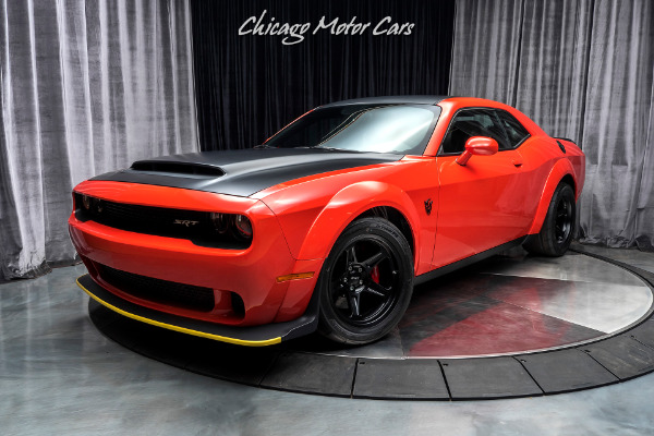 Used 2018 Dodge Challenger SRT Demon DELIVERY MILES! DEMON CRATE INCLUDED! REAR SEATS! for sale Sold at Chicago Motor Cars in West Chicago IL 60185 2