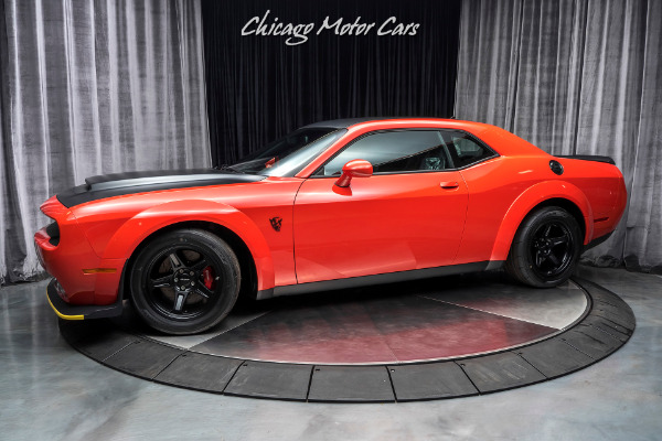 Used 2018 Dodge Challenger SRT Demon DELIVERY MILES! DEMON CRATE INCLUDED! REAR SEATS! for sale Sold at Chicago Motor Cars in West Chicago IL 60185 1