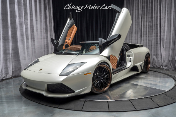 Used 2008 Lamborghini Murcielago LP640 Roadster 7k Miles! Incredible and Rare Color Combo! ANRKY for sale Sold at Chicago Motor Cars in West Chicago IL 60185 3