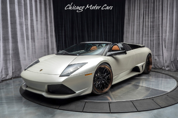 Used 2008 Lamborghini Murcielago LP640 Roadster 7k Miles! Incredible and Rare Color Combo! ANRKY for sale Sold at Chicago Motor Cars in West Chicago IL 60185 4