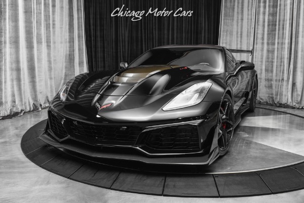 Used 2019 Chevrolet Corvette ZR1 3ZR Coupe! Blacked Out! Only 8K Miles! for sale Sold at Chicago Motor Cars in West Chicago IL 60185 2