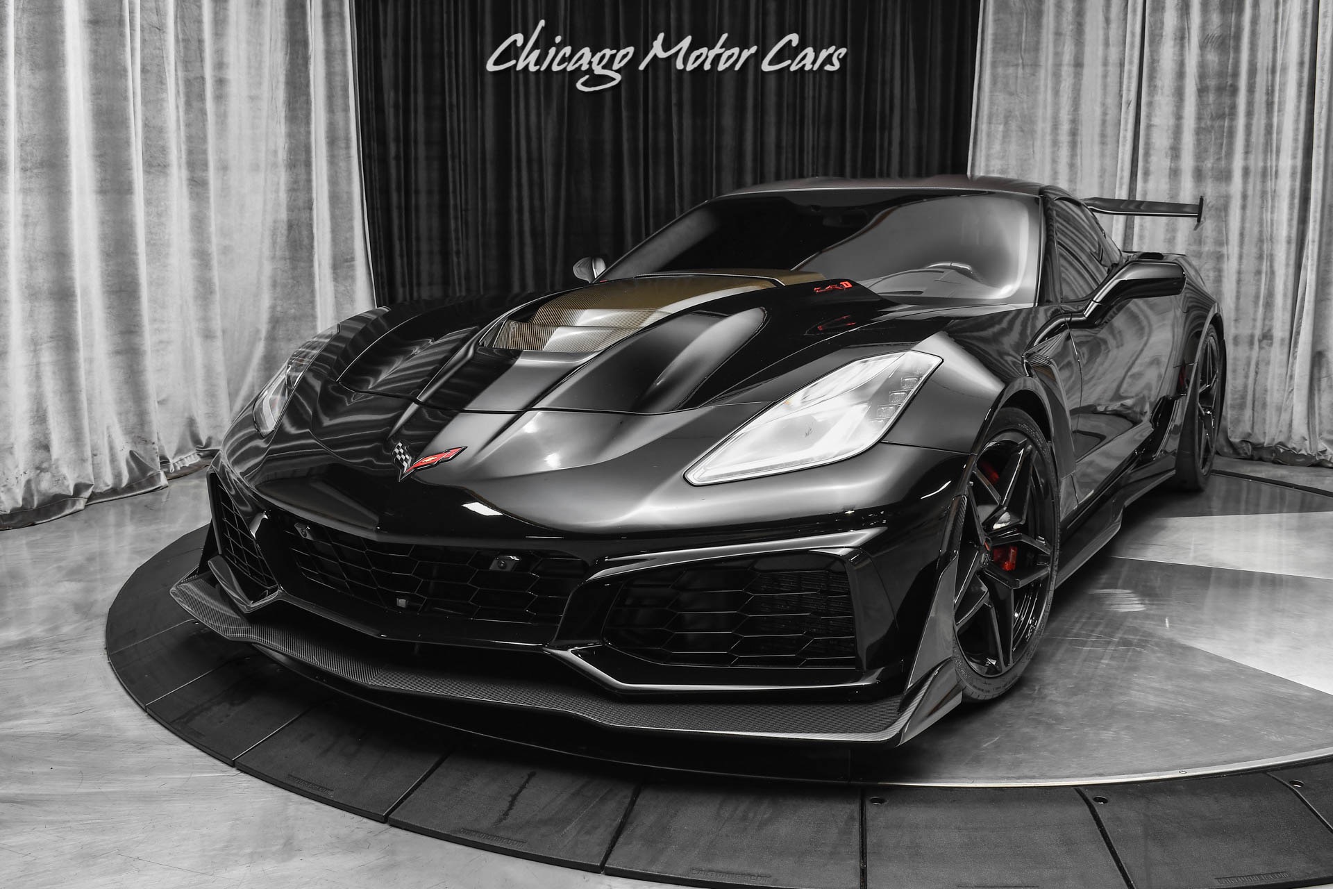 Used-2019-Chevrolet-Corvette-ZR1-3ZR-Coupe-Blacked-Out-Only-8K-Miles