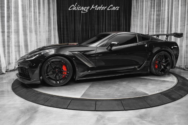 Used 2019 Chevrolet Corvette ZR1 3ZR Coupe! Blacked Out! Only 8K Miles! for sale Sold at Chicago Motor Cars in West Chicago IL 60185 1