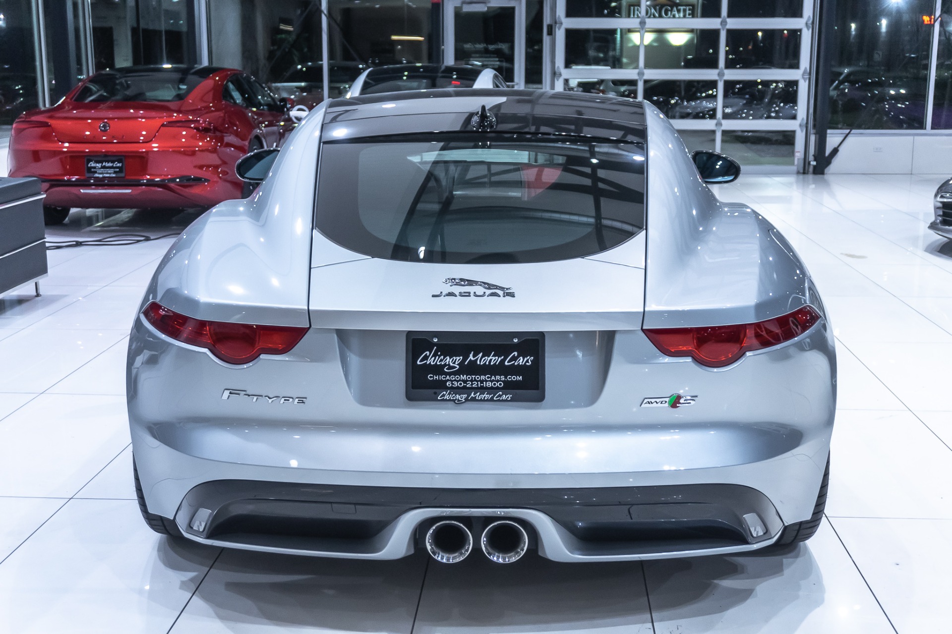 Used-2017-Jaguar-F-TYPE-S-AWD-Coupe-Only-15K-Miles-Performance-Seats-Supercharged