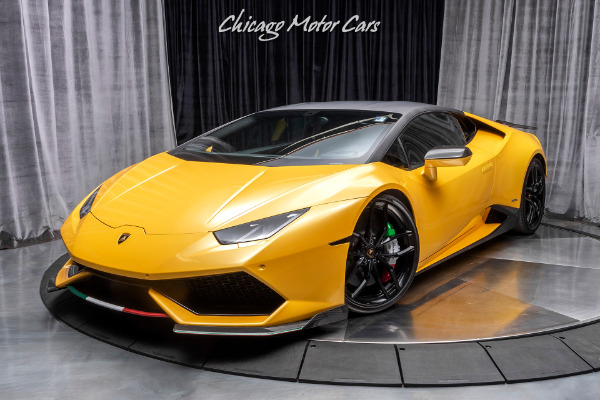 Used 2015 Lamborghini Huracan LP610-4 Coupe MSRP $284K+ UPGRADES! NOVITEC CARBON FIBER! for sale Sold at Chicago Motor Cars in West Chicago IL 60185 2