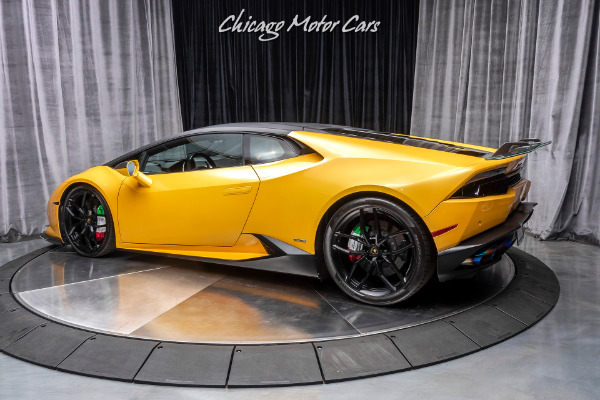 Used 2015 Lamborghini Huracan LP610-4 Coupe MSRP $284K+ UPGRADES! NOVITEC CARBON FIBER! for sale Sold at Chicago Motor Cars in West Chicago IL 60185 3