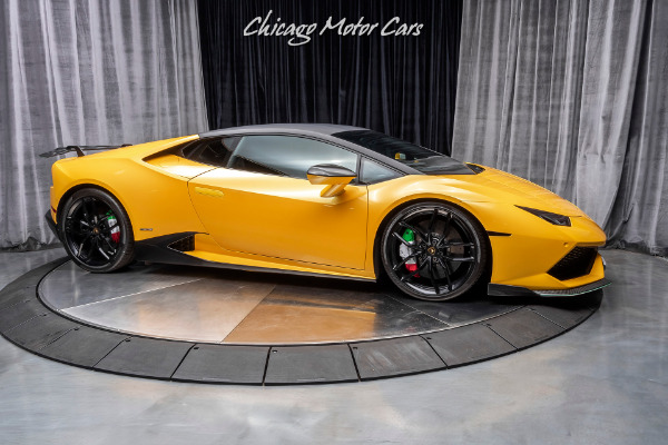 Used 2015 Lamborghini Huracan LP610-4 Coupe MSRP $284K+ UPGRADES! NOVITEC CARBON FIBER! for sale Sold at Chicago Motor Cars in West Chicago IL 60185 6