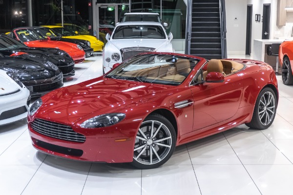 Used 2010 Aston Martin V8 Vantage Roadster 6-Speed only 7k Miles! for sale Sold at Chicago Motor Cars in West Chicago IL 60185 2