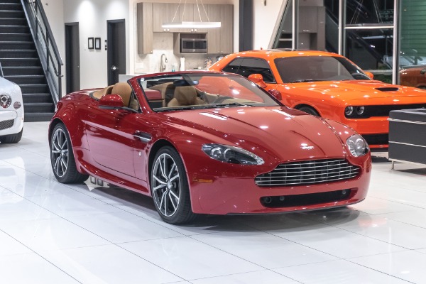 Used 2010 Aston Martin V8 Vantage Roadster 6-Speed only 7k Miles! for sale Sold at Chicago Motor Cars in West Chicago IL 60185 6
