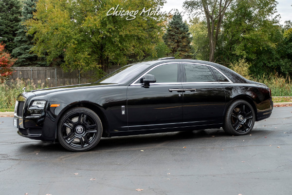 Used 2015 Rolls-Royce Ghost Sedan ALL BLACKED OUT Serviced! LOADED for sale Sold at Chicago Motor Cars in West Chicago IL 60185 1